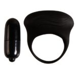 For Him-Bertram Ring Vibrator Schwarz-Silikon · Sextoys