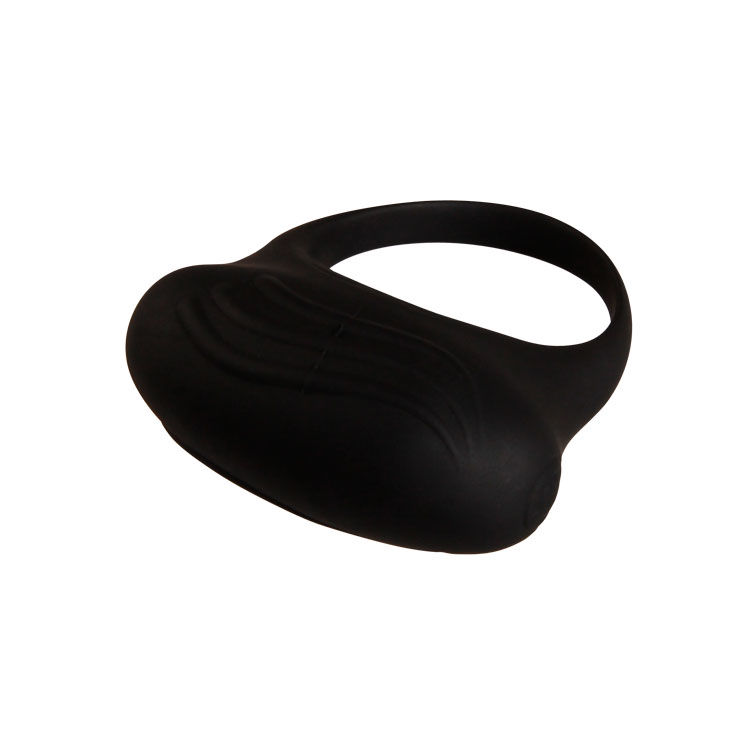 For Him-Bertram Ring Vibrator Schwarz-Silikon · Sextoys (Bild 3)