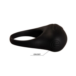 For Him-Bertram Ring Vibrator Schwarz-Silikon · Sextoys (Bild 6)