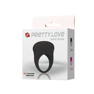 For Him-Bertram Ring Vibrator Schwarz-Silikon · Sextoys (Bild 8)