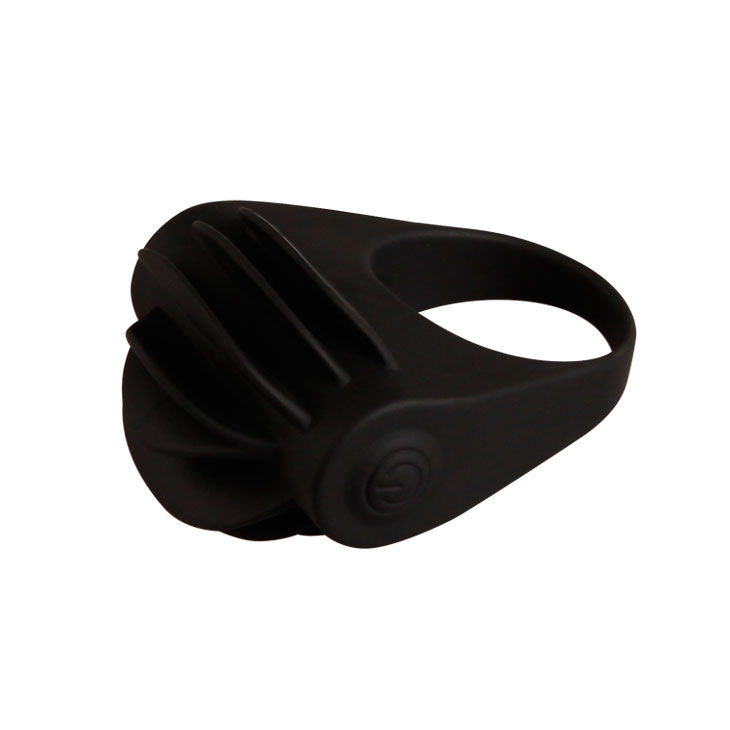 For Him-Chester Black Ring Vibrator-Silikon · Sextoys (Bild 3)