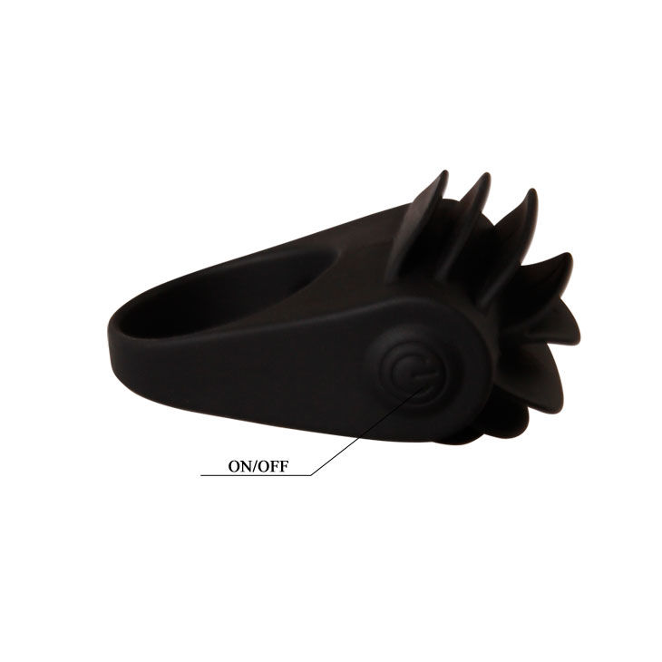 For Him-Chester Black Ring Vibrator-Silikon · Sextoys (Bild 7)
