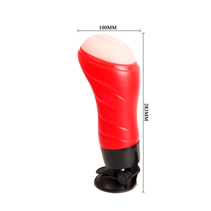 Crazy Bull-Vagina Masturbator mit Saugnapf-TPR, 12 Geschwindigkeiten, Stille · Sextoys (Bild 7)