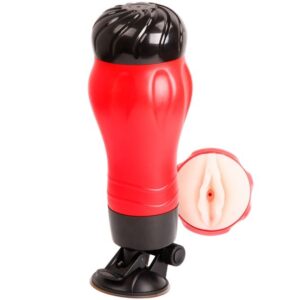 Crazy Bull-Flora Vagina-Masturbator mit Sockel-TPR, 12 Stufen