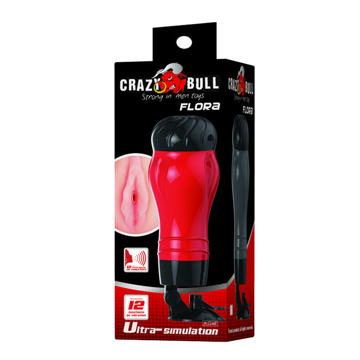 Crazy Bull-Flora Vagina mit Vokal- und Basisfunktion mit Saugnapf-12 · Sextoys (Bild 2)