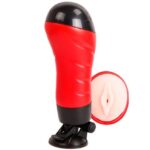 Crazy Bull-Vagina Masturbator mit Saugnapf-TPR, 12 Geschwindigkeiten, Stille · Sextoys