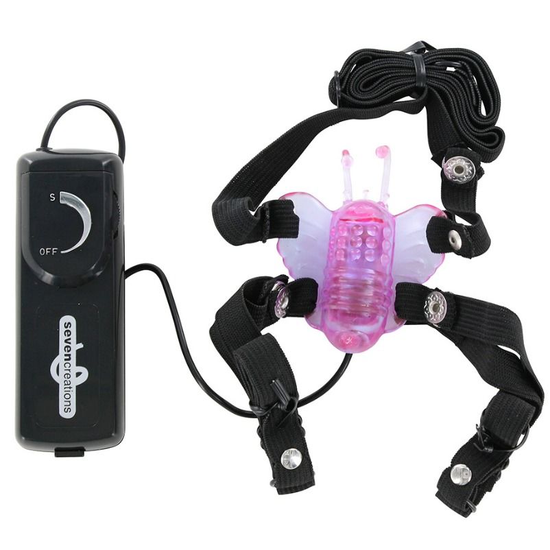 Seven Creations-Stimulator mit wassergeschütztem Vibrationsschmetterling · Vibratoren (Bild 2)