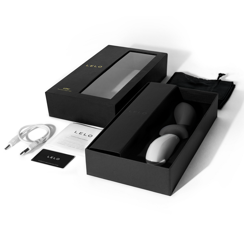 Lelo-Loki Schwarz Vibrator Prostata-Silizium, 5 Geschwindigkeiten, Wiederaufladbar · Vibratoren (Bild 2)