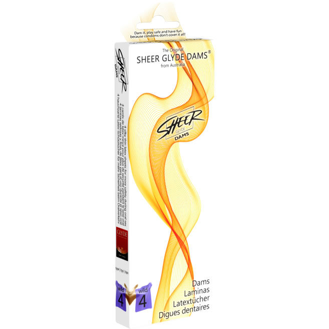 Sheer Glyde-Dentallatex-Folie zum Einnehmen · Oralsex & Körperspiele (Bild 2)