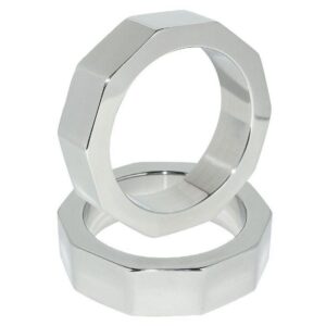 Metal Hard-Penis- und Hodenring Nut, 45 mm