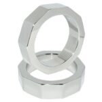 Metal Hard-Penisring und Hoden 50 mm · BDSM-Zubehör