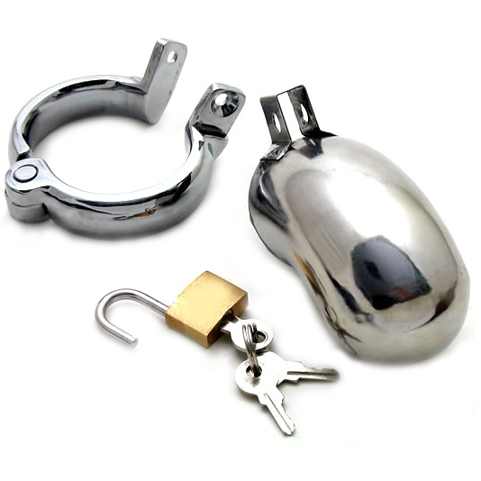 Metal Hard-Brig Ring der Keuschheit · Spielzeug aus Glas & Metall (Bild 3)