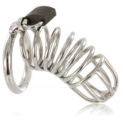Metal Hard-Kastita-Gerät Käfig mit Ring · Spielzeug aus Glas & Metall