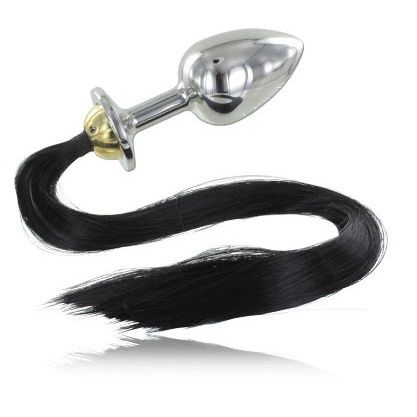 Metal Hard-Analplug aus Stahl mit Coda 8.89CM-Waterproof · Spielzeug aus Glas & Metall