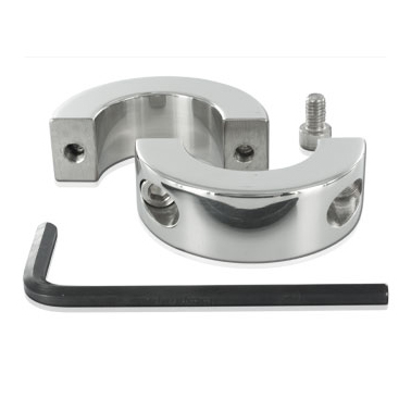 Metal Hard-Hodenring aus Edelstahl 20mm · BDSM-Zubehör (Bild 2)