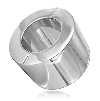 Metal Hard-Hodenring aus Edelstahl 56MM · BDSM-Zubehör