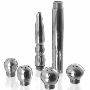 Metal Hard-Vaginal-/Analreinigungsset 5 Stk. · Spielzeug aus Glas & Metall