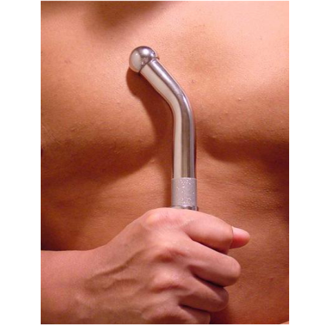 Metal Hard-Intima G-Spot Dusche 20.10CM · Spielzeug aus Glas & Metall (Bild 2)