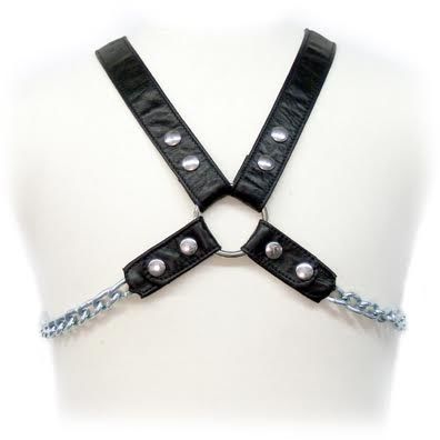 Leather Body-Harness von Haut Kette II · Herrenunterwäsche