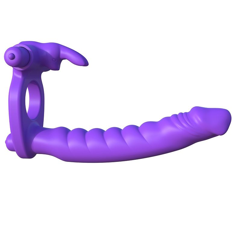 Fantasy C-Ringz-Vibrator Doppelsilikon Kaninchen-Wasser · Penisringe & -hüllen