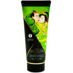 Shunga Massage Cream-Massagecreme Birne und Grüner Tee 200 ml