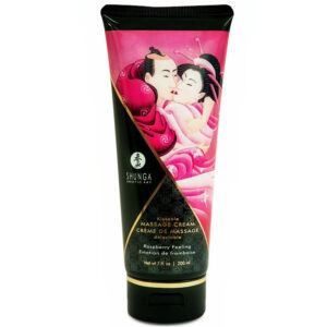 Shunga Massage Cream-Massagecreme Himbeere 200 ml