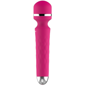 Nalone-Rock Pink Massager-Silikon, 7 Geschwindigkeiten, Wiederaufladbar, USB · Vibratoren