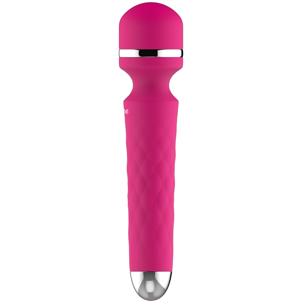 Nalone-Rock Pink Massager-Silikon, 7 Geschwindigkeiten, Wiederaufladbar, USB · Vibratoren