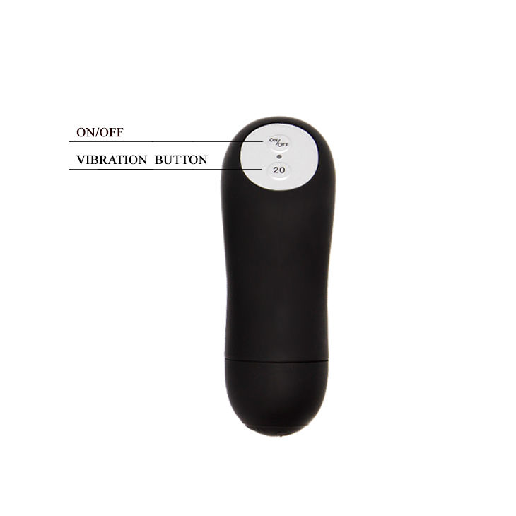 Baile For Him-Vibrationsring mit Fernbedienung Schwarz 20V-12 Geschwindigkeiten · Vibratoren (Bild 4)