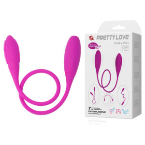 High Tech-Snaky Deluxe Vibrator 7 V-Silikon, 7 Geschwindigkeiten · Vibratoren (Bild 2)