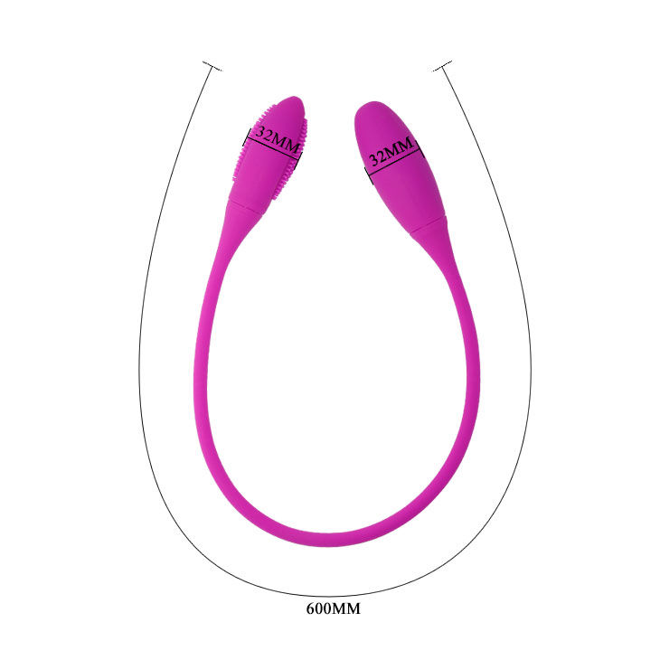 High Tech-Snaky Deluxe Vibrator 7 V-Silikon, 7 Geschwindigkeiten · Vibratoren (Bild 7)