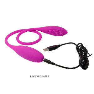 High Tech-Snaky Deluxe Vibrator 7 V-Silikon, 7 Geschwindigkeiten · Vibratoren (Bild 5)