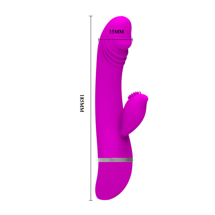 High Tech-Vibrator Flirt mit Rabbit David-Silikon, 12 Geschwindigkeiten · Vibratoren (Bild 5)