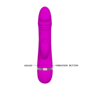 High Tech-Vibrator Flirt mit Rabbit David-Silikon, 12 Geschwindigkeiten · Vibratoren (Bild 6)