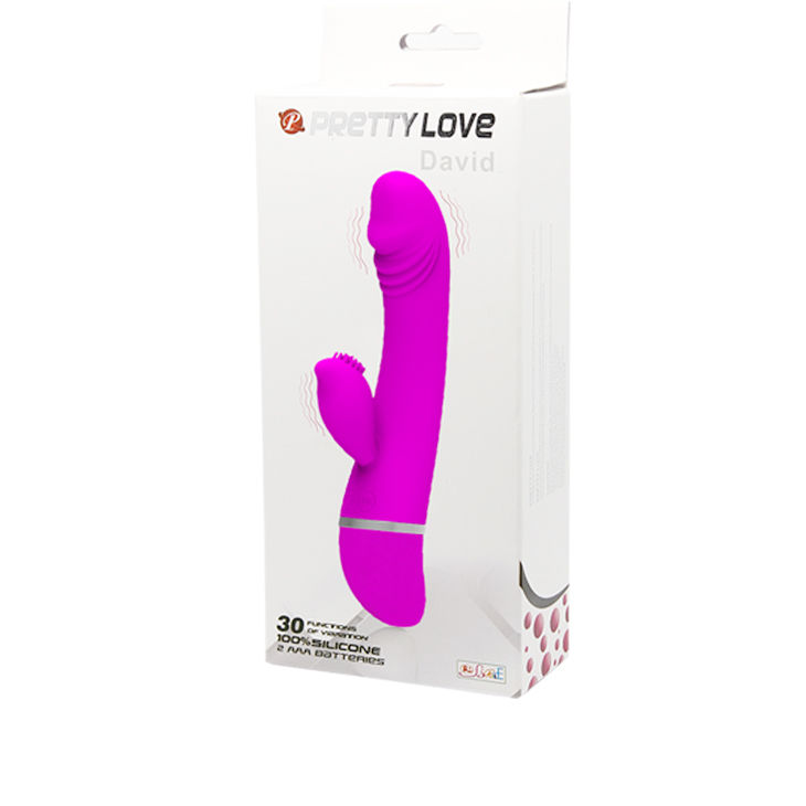 High Tech-Vibrator Flirt mit Rabbit David-Silikon, 12 Geschwindigkeiten · Vibratoren (Bild 8)
