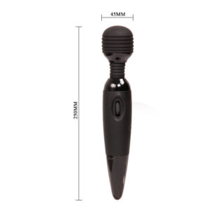 Baile-Leistungsstarker Compact-Massager Schwarz-Silikon, still · Vibratoren (Bild 3)