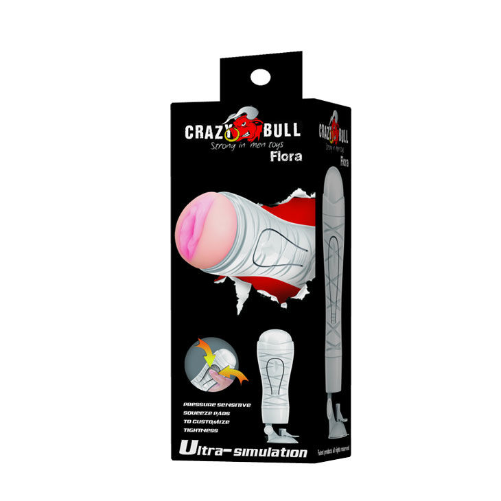 Crazy Bull-Flora Vagina mit Saugnapf-TPR-Basis, Saugnapf · Sextoys (Bild 2)