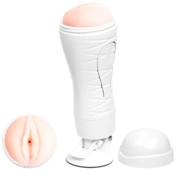 Crazy Bull-Flora Masturbator Vaginal Wiederaufladbar-TPR, 12 Geschwindigkeiten · Sextoys