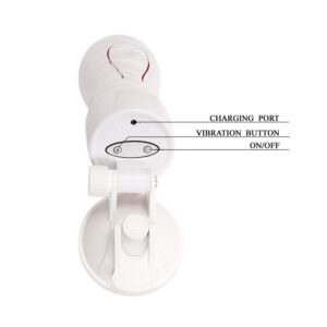 Crazy Bull-Flora Masturbator Vaginal Wiederaufladbar-TPR, 12 Geschwindigkeiten · Sextoys (Bild 5)