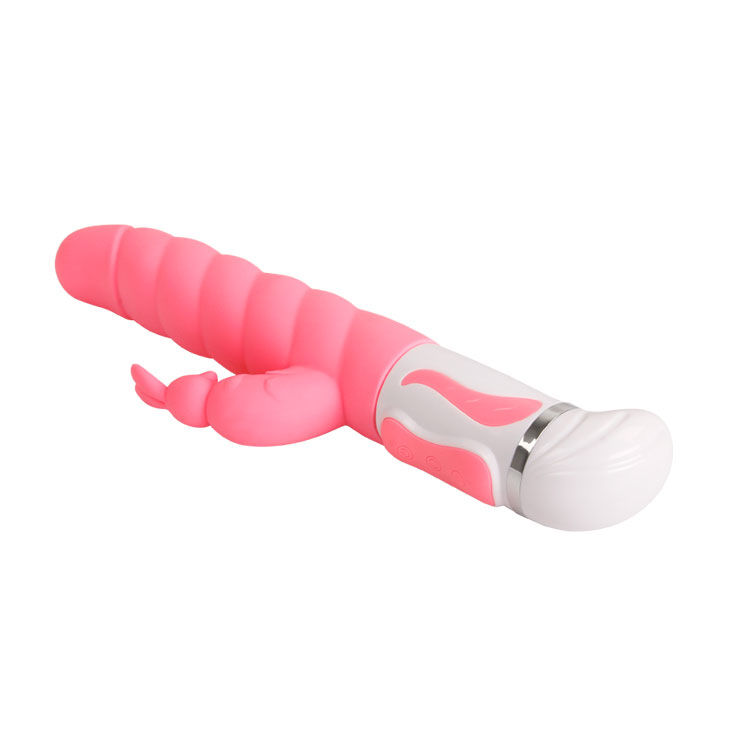High Tech-Smart Steven Rabbit Rosa-Silikon, 12 Geschwindigkeiten, Ruhe · Vibratoren (Bild 2)