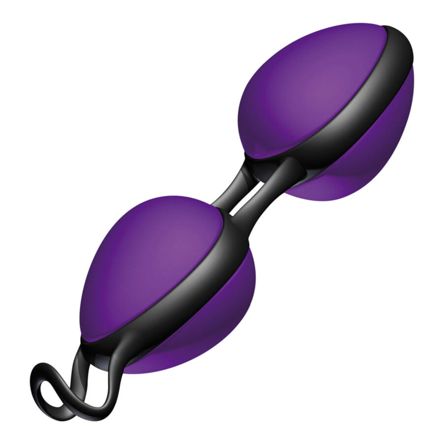 Joydivision Joyballs-Liebeskugeln Secret Schwarz und Flieder · Sextoys