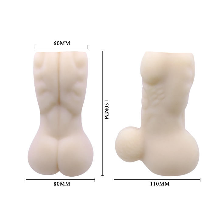 Baile For Him-Back Spirit Mens Mini Masturbator-TPR · Vibratoren (Bild 5)
