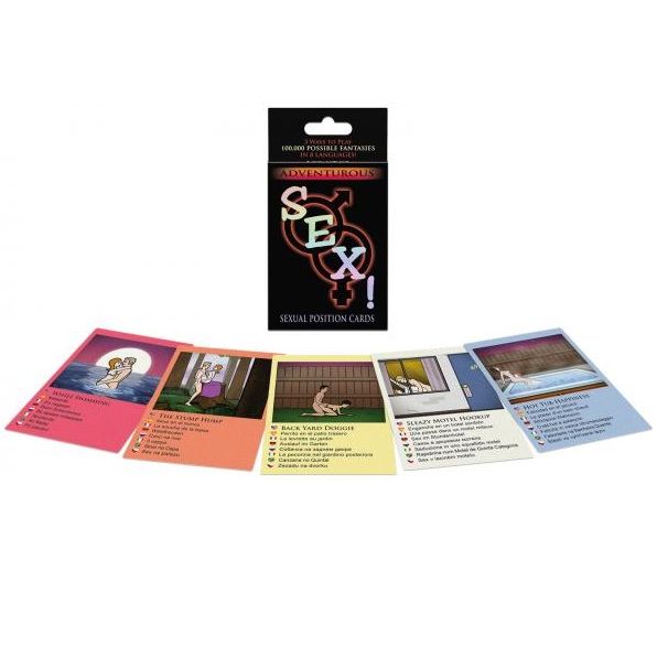 Kheper Games-Abenteuerlicher Sex! Kartenspiel-3 Stufen