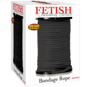 Fetish Fantasy Series-Japanisches Bondage-Seil Schwarz 60.96 Meter
