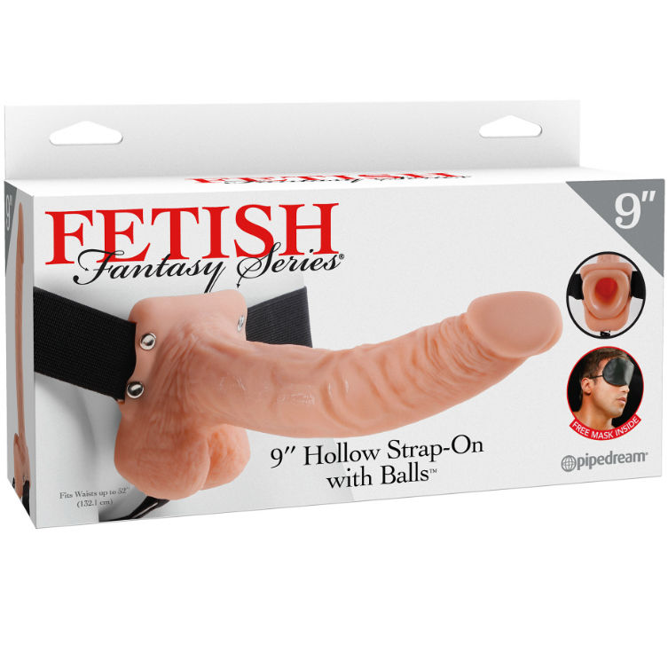 Fetish Fantasy Series-Series 9 Leere Strap-on mit Hoden 22.9CM · Strap-on & Harness