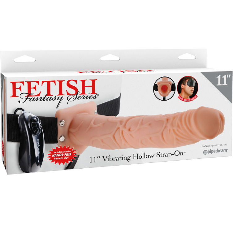 Fetish Fantasy Series-Series 11 Vibrierender Strap-on innen hohl