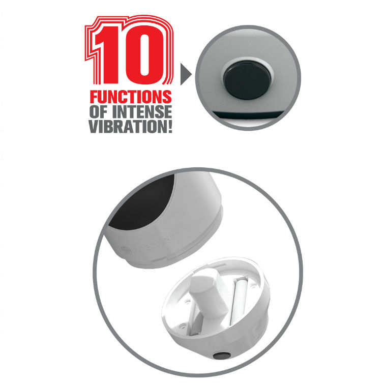 Extreme Toyz-Mega Grip Vagina Masturbator Vibrator-10 Geschwindigkeiten · Sextoys (Bild 6)