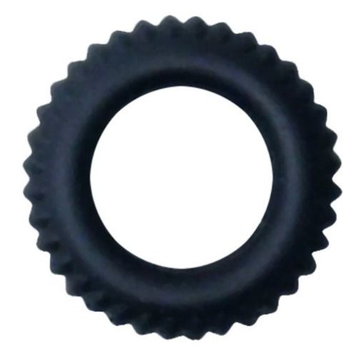 Baile For Him-Titan Cockring Schwarz 1.9 Cm-Silikon · Sextoys