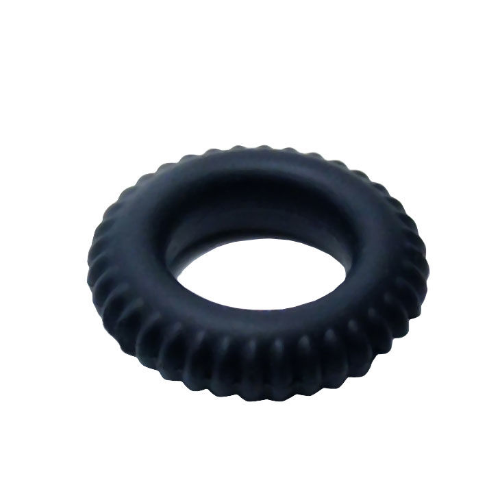 Baile For Him-Titan Cockring Schwarz 1.9 Cm-Silikon · Sextoys (Bild 2)