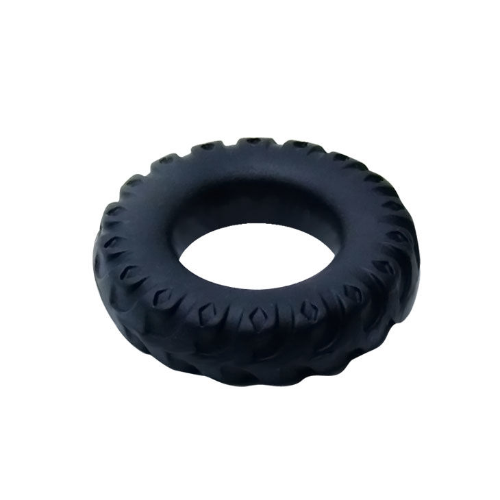 Baile For Him-Titan Penisring Schwarz Grün 2 Cm-Silikon · Sextoys (Bild 3)